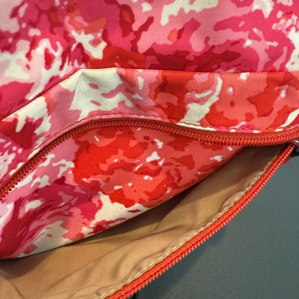 COACH NYLON GETAWAY FLORAL FILE CROSSBODY BAG EUC - Picture 14 of 15